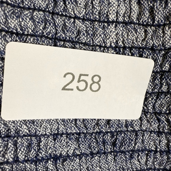 Blue chambray smocked bodice sundress size L preowned - Picture 8 of 8